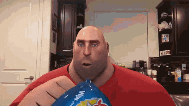 hellrqiser giphyupload meme 3d eating GIF