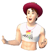 Happy Yahoo Sticker