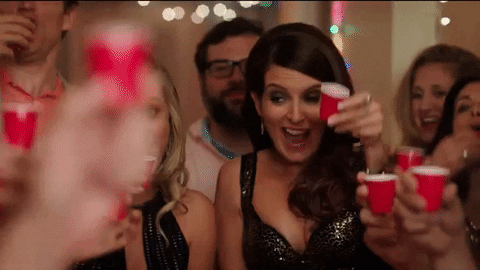 partying amy poehler GIF by HBO