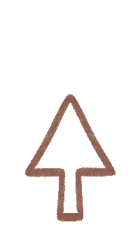 Click Brown Mouse Sticker by Catharina Stewart