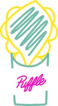 Noodles Waffle Sticker by Good Food Month