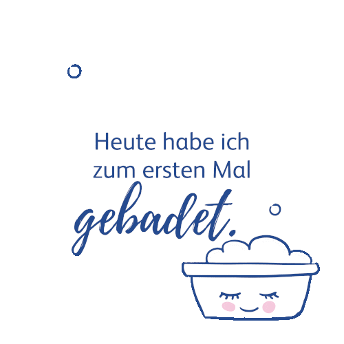 Penaten baby bubbles weihnachten bath Sticker