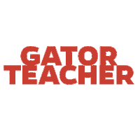 Teacher Appreciation Teachers Sticker by University of Florida