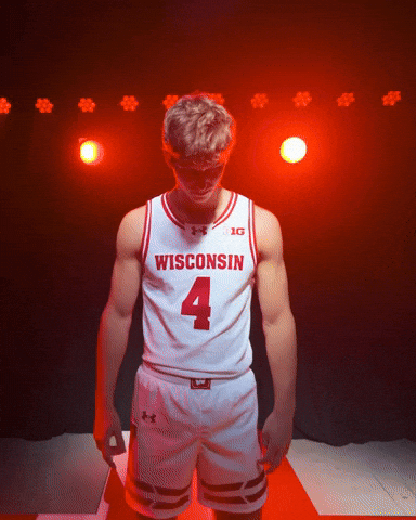 Badgers Basketball GIF by Wisconsin Badgers