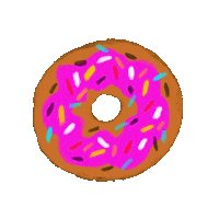 sidersonline hungry donut sidersonline Sticker