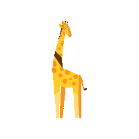 audubonnature giraffe audubon audubon nature institute audubon nature Sticker