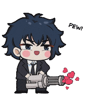 Flying Kiss Love Sticker by Shibuya Station