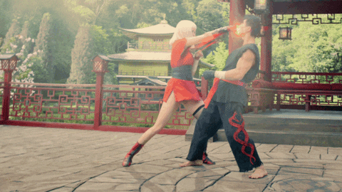 street fighter fighting GIF by NETFLIX