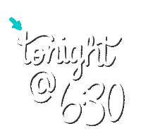 Tonight At 630 Sticker