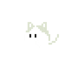 Cat Pixel Sticker