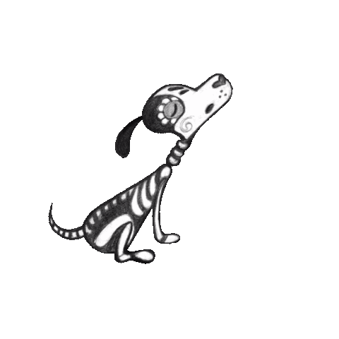 Happy Day Of The Dead Sticker by Canticos World