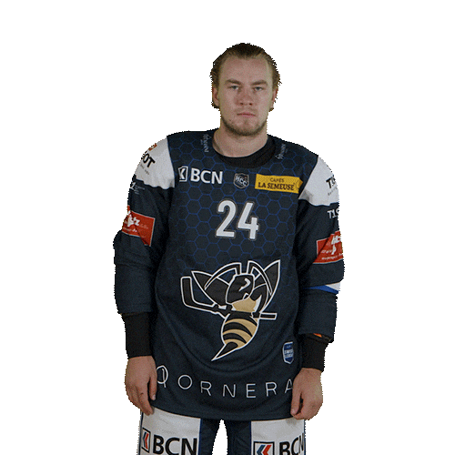 hcclachauxdefonds hockey kyle 24 hcc Sticker