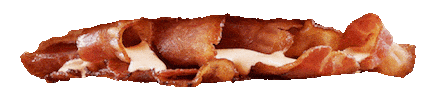 Bacon Hig Sticker by HANS IM GLÜCK