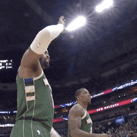 High Five Eric Bledsoe GIF by Milwaukee Bucks