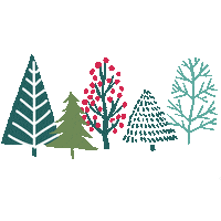 Winter Wonderland Christmas Sticker by The Honest Company