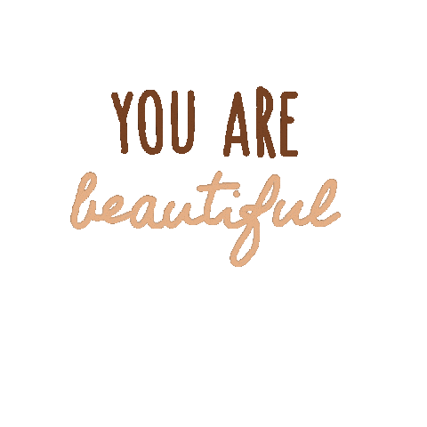 You Are Beautiful Smental Sticker