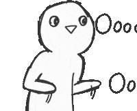 Man Wow Sticker by 水沐柚子rainpomelo