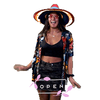 Girl Sticker by Open Plaza