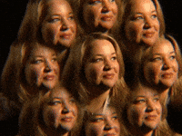 Feeling Good Hair Flip GIF by GIPHY IRL