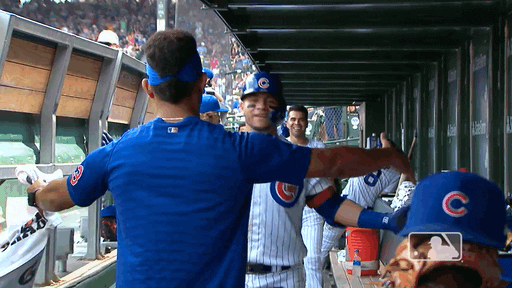 Regular Season Hug GIF by MLB