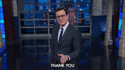 GIF by The Late Show With Stephen Colbert