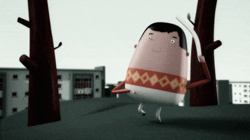 rebound bounce back GIF by Job, Joris & Marieke