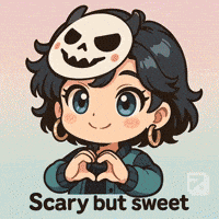 Hana Spooky Heart GIF by Persona