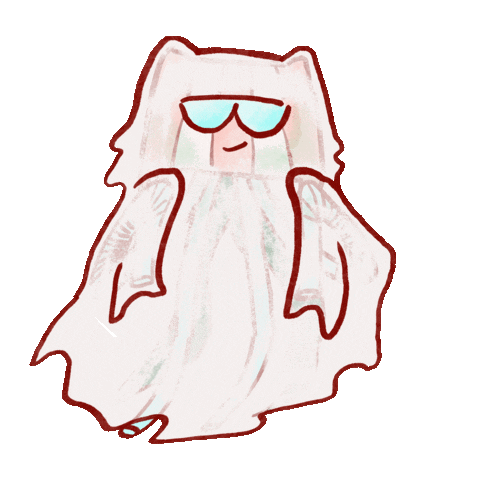 Halloween Ghost Sticker