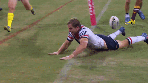 celebrate come on GIF by Sydney Roosters Football Club