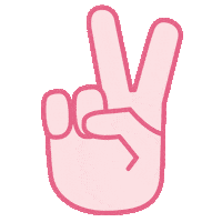 peace sign Sticker by Ali & Ariel