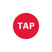 Click Credit Card Sticker by Bank of America