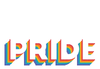 Gay Pride Rainbow Sticker by Beloved Arise
