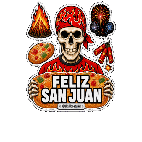 San Juan Halloween Sticker