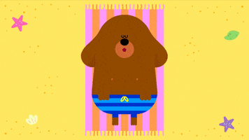 Beach Relaxing GIF by Hey Duggee