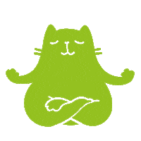 Cat Monday Sticker by sgsm