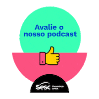 sescgoiasoficial podcast feliz spotify apple music Sticker