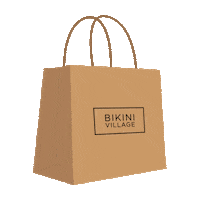 shopping bag Sticker by Bikini Village