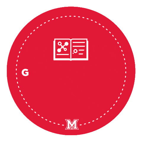 Miami Libraries Sticker by Miami University Regionals