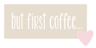 But First Coffee Pink Sticker by omamashop