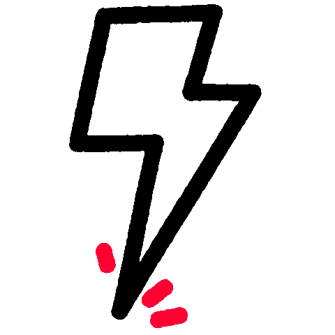 Power Shock Sticker by Volt – Burn More Brightly