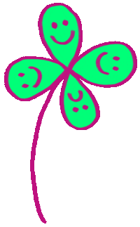 Luck Clover Sticker