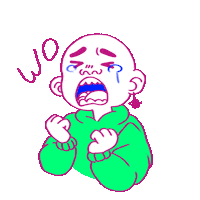 astrakan sad astrakan lilou amblas amblas Sticker