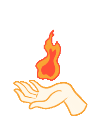 Fire Magic Sticker by Anni Bernet