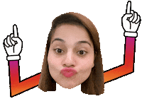 Themeghagupta Sticker by BORN ON INSTAGRAM