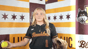 Loyola Softball GIF by LoyolaRamblers