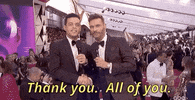 rami malek thank you GIF by The Academy Awards