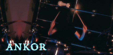 Drumming Heavy Metal GIF by Ankor