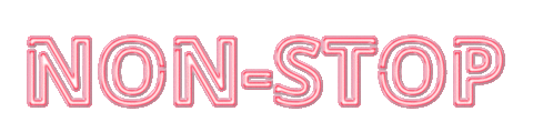 Non Stop Neon Sticker by Art2D2