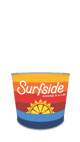 Bucket Surfside Sticker by statesidevodka