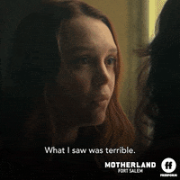 Scared Season 3 GIF by Motherland: Fort Salem
